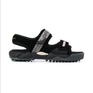 Men off-white sandals